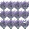 20 Bundles UV Resistant Artificial Lavender Flowers for Outdoors, Fake Purple Lavender Plants for Window Box, Porch, Patio, Garden and Home Decoration